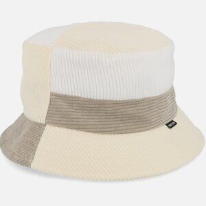 Brixton Gramercy Packable Bucket Hat, L/XL, Off White/Beige, Sage Green
